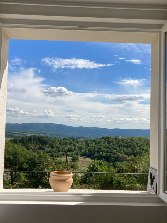 L'Olivette - Vue sur le Lubéron